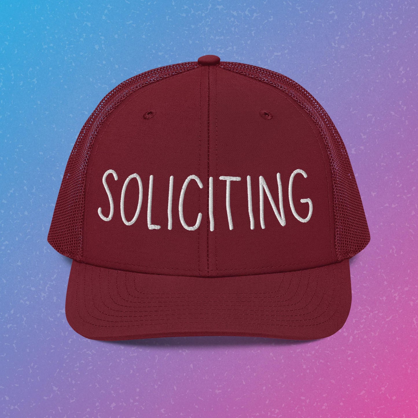 Soliciting Trucker Cap