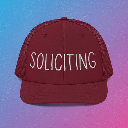 Soliciting Trucker Cap