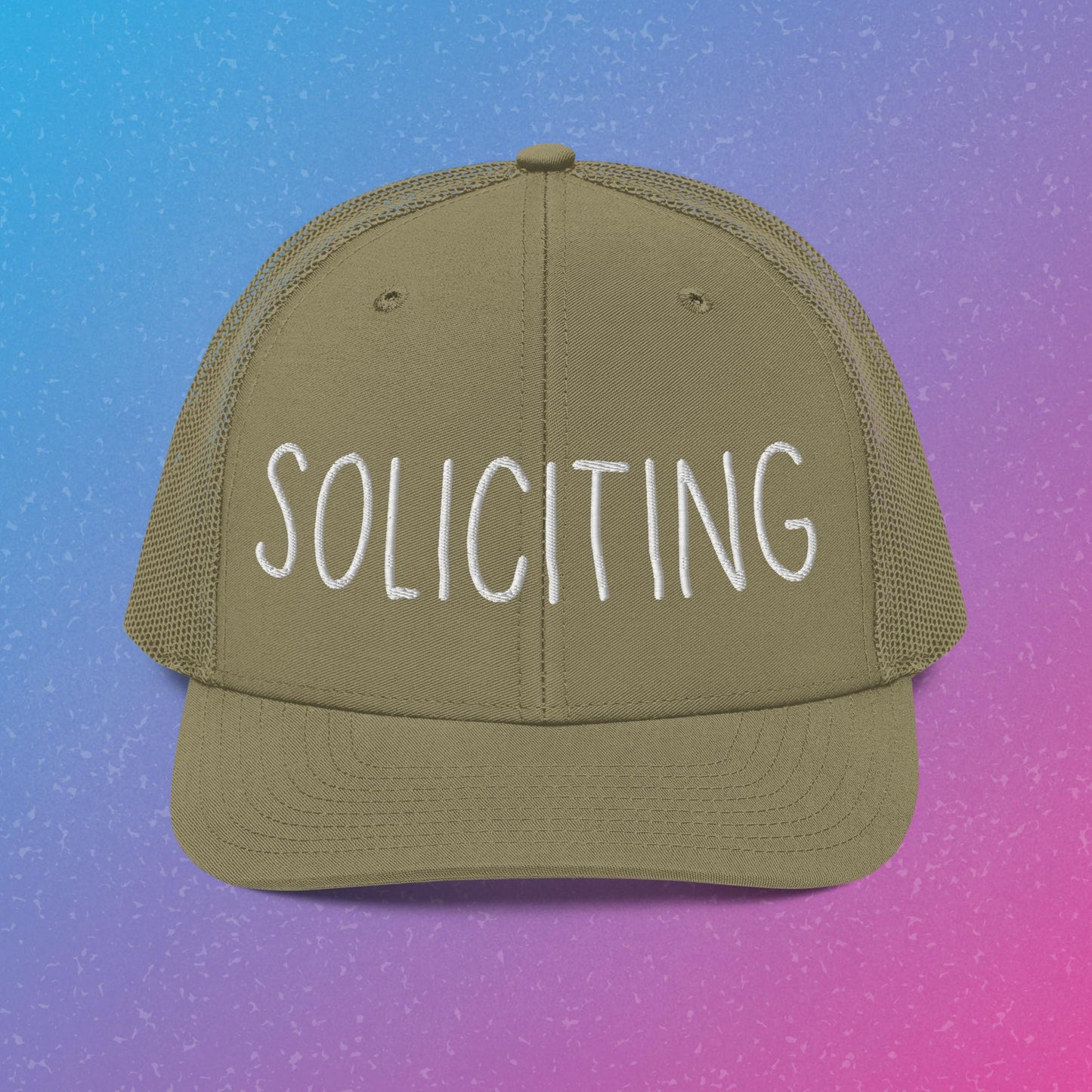 Soliciting Trucker Cap